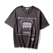 Футболка Fear Of God Vintage Fog Marilyn Manson "Gray"