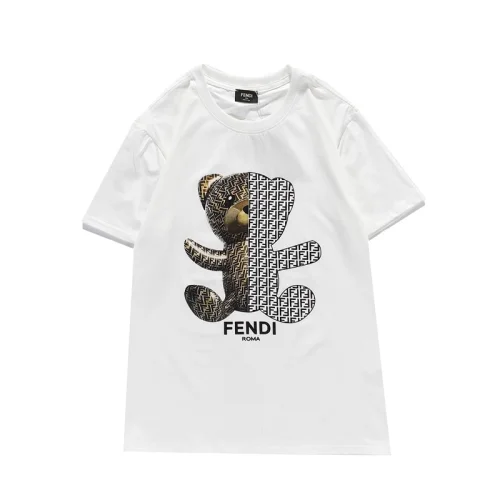 Футболка Fendi Big Bear Roma "White"