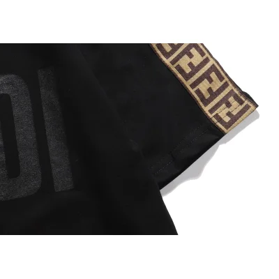 Футболка Fendi FF Logo "Black" фото № 6