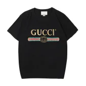 Футболка Gucci Gold Logo "Black"