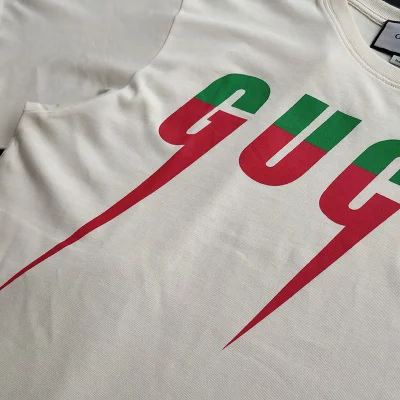 Футболка Gucci Big Brand "White" фото № 7 Футболка Gucci Big Brand "White" фото № 7