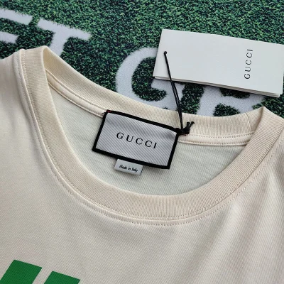 Футболка Gucci Big Brand "White" фото № 8 Футболка Gucci Big Brand "White" фото № 8