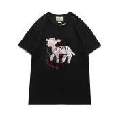 Футболка Gucci Embroidery Bichon "Black"