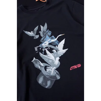 Футболка Heron Preston Стиль "Black" фото № 6