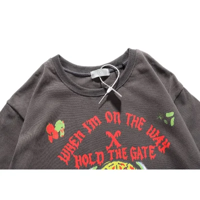 Футболка Jesus is King Kanye Hold The Gate "Gray" фото № 3