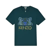 Футболка Kenzo Blue Logo "Black"