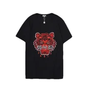 Футболка Kenzo Black Embroidery Brand "Black"