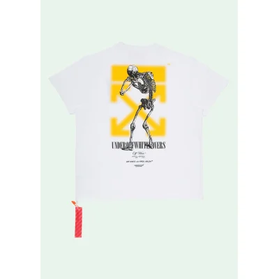 Футболка Off White Sceletone "White" фото № 2