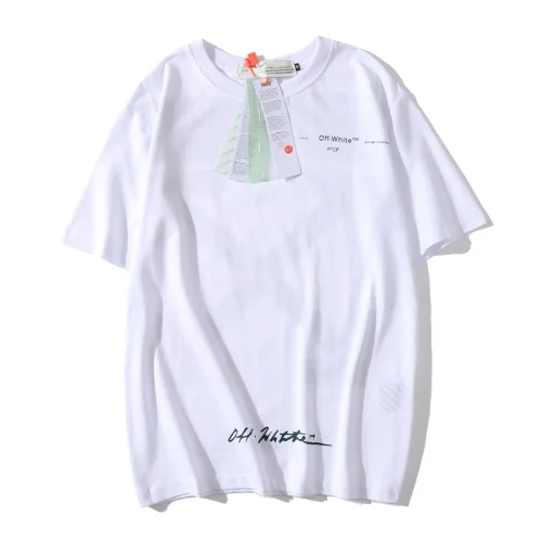 Футболка Off White Big Logo "White"