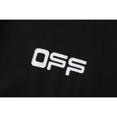 Футболка Off White White Logo "Black" фото № 8