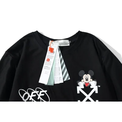Футболка Off White Mouse "Black" фото № 5