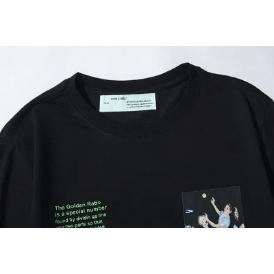 Футболка Off White Basketball "Black" фото № 4