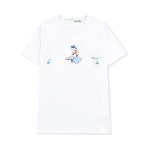 Футболка Off White Donalds Duck "White"