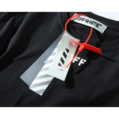 Футболка OFF WHITE Flower "Black" фото № 3