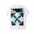 Футболка OFF WHITE Flower "White"