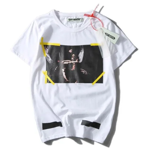 Футболка OFF WHITE Caravaggio Mercy "White"