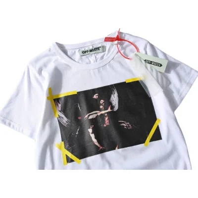 Футболка OFF WHITE Caravaggio Mercy "White" фото № 3