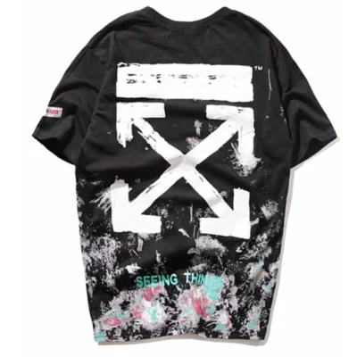 Футболка OFF WHITE Galaxy "Black" фото № 2