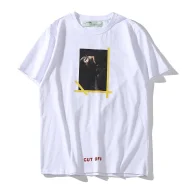 Футболка OFF WHITE Cut Off Red "White"