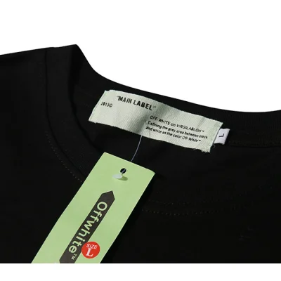 Футболка Off White Impressionism SS19 "Black" фото № 2