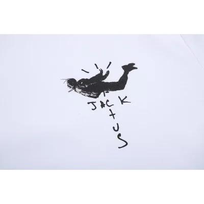 Футболка Oversize Travis Scott Look Mom "White" фото № 4