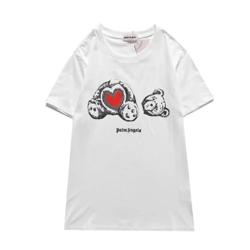 Футболка Palm Angels Bear with Heart "White"