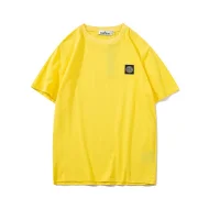 Футболка Stone Island Black Logo "Yellow"