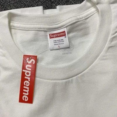 Футболка Supreme Brand On Chamomiles "White" фото № 6