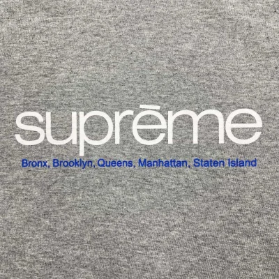 Футболка Supreme Small Brand "Gray" фото № 4