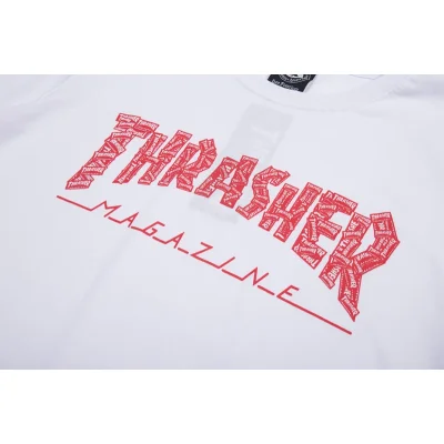 Футболка Thrasher Red Logo "White" фото № 4