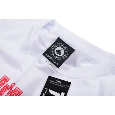 Футболка Thrasher Red Logo "White" фото № 6