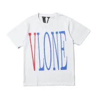 Футболка Vlone Logo "White/V Red"