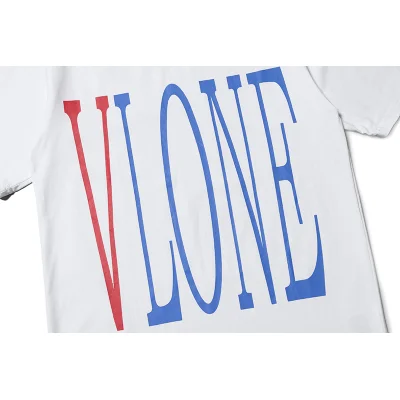 Футболка Vlone Logo "White/V Red" фото № 3