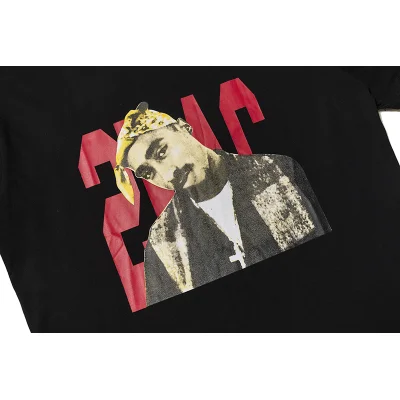 Футболка Vlone Tupac Shakur 4EVER "Black" фото № 3