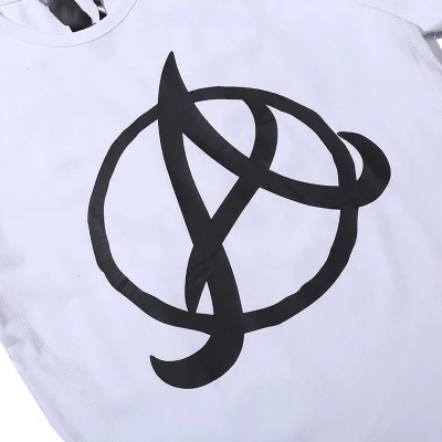 Футболка Vlone V in Circle "White" фото № 3