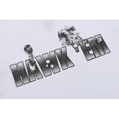 Футболка VLONE Hawk Em "White" фото № 4