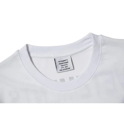 Футболка Vetements Gold Staff "White" фото № 3