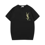 Футболка YSL Embroidery Logo "Black"