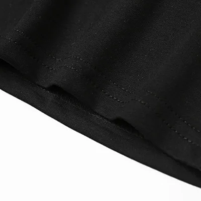 Футболка YSL Embroidery Logo "Black" фото № 8