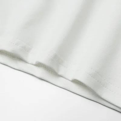 Футболка YSL Embroidery Logo "White" фото № 7