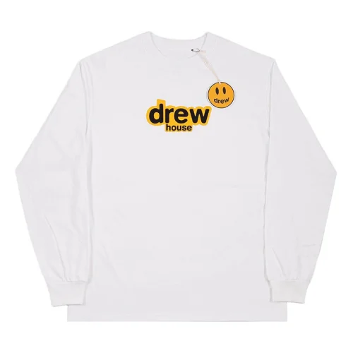 Лонгслив Drew Big smiley "White"