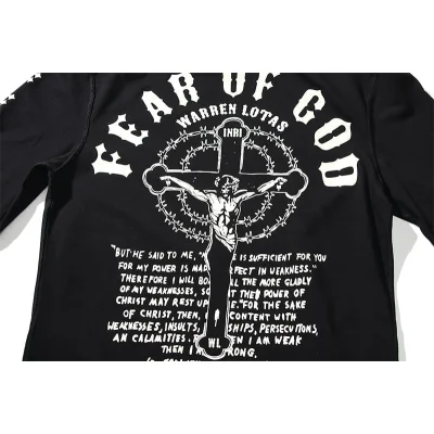 Лонгслив Fear Of God Christmas Jesus "Black" фото № 5 Лонгслив Fear Of God Christmas Jesus "Black" фото № 5