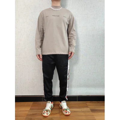 Лонгслив Fear Of God Rituals "Gray" фото № 4