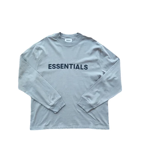 Лонгслив Fear Of God Essentials "Gray"