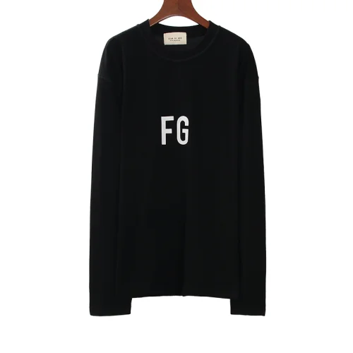 Лонгслив Fear Of God Big FG "Black"