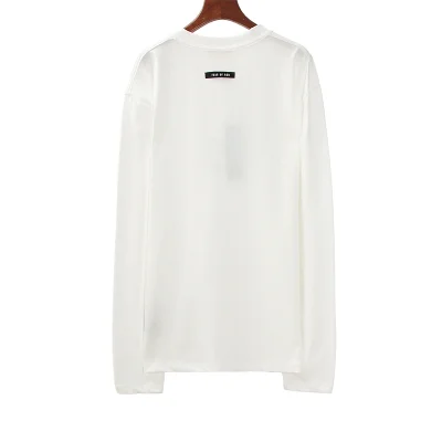 Лонгслив Fear Of God Big FG "White" фото № 2