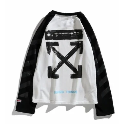 Лонгслив OFF WHITE Seeing Black Things "White" фото № 2 Лонгслив OFF WHITE Seeing Black Things "White" фото № 2