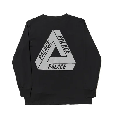 Лонгслив Palace Printed Logo "Black" фото № 2