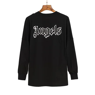 Лонгслив Palm Angels Big Brand "Black" фото № 3