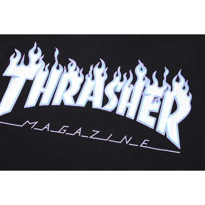 Лонгслив Thrasher Magazine White Fire "Black" фото № 5 Лонгслив Thrasher Magazine White Fire "Black" фото № 5